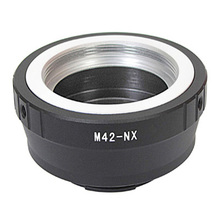 Foleto-anillo adaptador de lente M42-NX montaje M42 para cámara canon, nikon, pentax, LR, PB, AR, CY, Samsung NX, NX5, NX10, n20, n30 2024 - compra barato