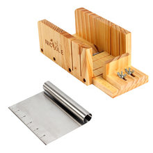 Nicole sabão-conjunto de ferramentas para corte, 2 caixas cortadoras de madeira e lâminas de corte em metal, suprimentos para fabricação de sabonete 2024 - compre barato