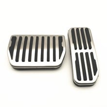 Stainless Steel Car Accessory for Jaguar XE XF F-PACE F PACE 2015 2016-2018 Gas Brake Foot Rest Refit Pedal Decorate Pads 2024 - buy cheap