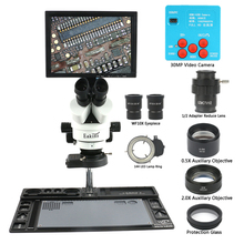 30MP 1080P 60FPS 2K TF Video Recorder FHD HDMI C Mount Lens Industrial Video Microscope Camera + 10.1" HD IPS LCD Monitor 2024 - buy cheap