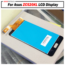 Tela lcd original para asus zenfone zc520kl, display lcd com sensor touch screen e montagem para asus zenfone 4 max zc520kl, teste ok antes do envio 2024 - compre barato