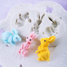 Sugarcraft Birds Silicone mold soap chocolate mould rabbit shape cake mold baking accessories cake decorating tools 2024 - buy cheap