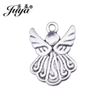 JUYA High Quality Angel Fairy Cupid Charms for Girl Making Jewelry 21.5x15.5mm 10pcs Bracelet Earrings Crafts Pendants AO0599 2024 - buy cheap