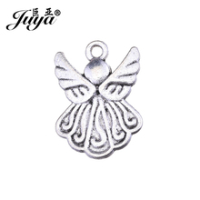 Juya alta qualidade anjo fada cupido encantos para menina fazendo jóias 21.5x15.5mm 10 pçs pulseira brincos artesanato pingentes ao0599 2024 - compre barato