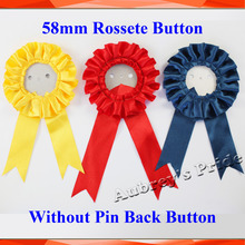 2-1/4" 58mm 50 Sets Paper back Rosette without Pin Badge Button Supply Materials for Professional Badge Button Maker 2024 - buy cheap