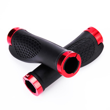 Mountain Bicycle Handle Cover Alluminium Alloy / Silica Gel 12.8cm Bike Grips Bilateral Locked Grips Folding Bike Accessories 2024 - buy cheap