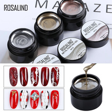 ROSALIND Gel Nail Polish Nail Art Base For Manicure 5ml 3 Colors Primer Set Metal Painting Hybrid Varnishes Soak off UV Gellak 2024 - buy cheap