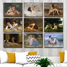 Home Decoration Art Wall Pictures Fro Living Room Poster Print Canvas Paintings French William-Adolphe Bouguereau 2024 - buy cheap