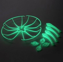 Syma X5SW X5SC RC Quadcopter Spare Parts New Fluorescent Landing Skid Motor Base Propeller Protectors Set 2024 - buy cheap