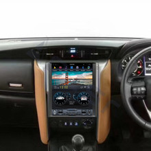 Aotsr Tesla 12,1 "Android 8,1 pantalla Vertical coche DVD reproductor Multimedia carplay navegación GPS para TOYOTA fortuna 2016- 2019 2024 - compra barato