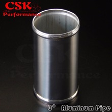 Алюминиевый интеркулер Впускной турбо трубопровод, труба шланг 70 мм 2,75 дюйма L = 150 мм 2024 - купить недорого