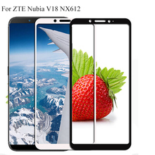 Ультратонкая Защитная пленка для экрана из закаленного стекла для ZTE Nubia V18 Nubia V 18 NX612, полноэкранная Защитная пленка для ZTE NubiaV18 NX 612 2024 - купить недорого