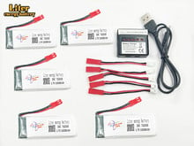 3.7V 1000mah 752560 30c LiPo Battery For 8807 8807W Rc Quadcopter Spare Parts 4in1 Balance Charger  Accessories Rc Drones 2024 - buy cheap