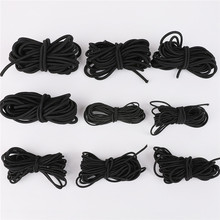 2M Strong Elastic black Rope Cord Bungee Shock Cord Stretch String for DIY Jewelry Making Outdoor Project Tents Kayak Boat 2024 - buy cheap
