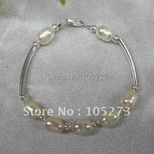 Girl Child Baby Genuine Pearl Bracelet.S925 Sterling Silvers S925 Buy3+1 Free Fashion Jewelry New Free Shipping FN617 2024 - buy cheap