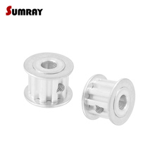 SUMRAY XL 10T Timing Belt Pulley 4/5/6mm Inner Bore Toothed Pulley Wheel 11mm Belt Width Gear Belt Pulley for CNC Machine 2024 - buy cheap
