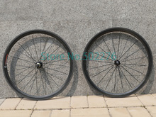 38mm rodado-3k ud carbono fosco completo brilhante bicicleta de estrada tubular roda aro largura 20.5mm 23mm 25mm + raios + hub + travão 2024 - compre barato