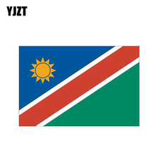 YJZT 12.8CM*8.4CM Creative Funny NAMIBIA Flag Car Sticker Decal Accessories 6-0542 2024 - buy cheap