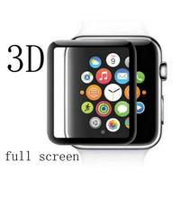 Tempered Glass For Apple Watch 40mm 44mm 38mm 42mm Screen Protector For iWatch Series 4 3 2 1 3D Full Cover Film Guard 2024 - buy cheap