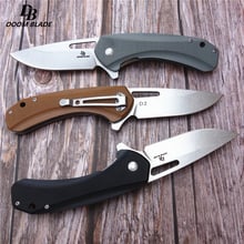 7.9" FH11 60-61HRC Knives Folding Camping Knife D2 Steel Blade + G10 Handle Pocket Knives Tool EDC Outdoor Tool Knife 2024 - buy cheap