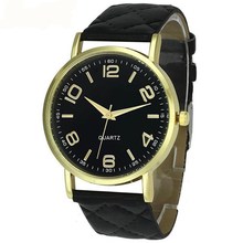 Casual Checkers Faux Leather Quartz Analog Wrist Watch Luxury pulseira relogio feminino Ladies women watches horloges mannen 2024 - buy cheap