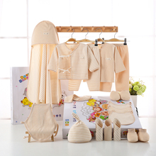 Conjunto de roupas de algodão orgânico para bebês, tamanhos de 0 a 6 meses, bebês recém-nascidos, conjunto de presente para meninos e meninas, sem caixa 2024 - compre barato