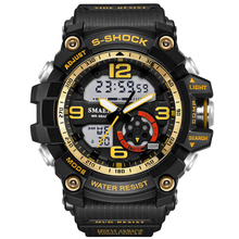 2019 Marca G Estilo Moda Digital-Relógio Dos Homens Relógios Desportivos Militar Do Exército relógio de Pulso Erkek Choque Resistir Saat Relógio de Quartzo relógio 2024 - compre barato