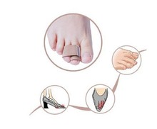 1000pcs/lot Fabric Toe Finger Hammer Toe Hallux Valgus Corrector Bandage Broken Toe Protector Separator Splint Wraps 2024 - buy cheap