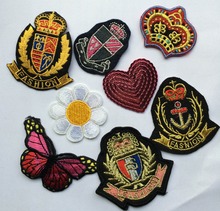 Free shipping Computer embroidery fabric clothing patch stickers diy fabric butterfly fabric garment accessories 2024 - buy cheap