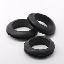 200 PCS diâmetro Interno 14mm preto Double-sided pvc anel de borracha anel de Arame de proteção de sobrecorrente bobina Dupla -face da bobina 2024 - compre barato