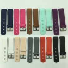 11 видов цветов ремешок для часов для Fitbit Charge 2 спортивный силиконовый ремешок для Fitbit Charge 2 умный сменный Браслет 2024 - купить недорого