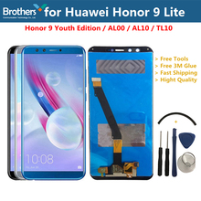 LCD Display For Huawei Honor 9 Lite LCD Screen for Huawei Honor 9 Youth Edition LCD Assembly Touch Screen Digitizer Tested Top 2024 - buy cheap