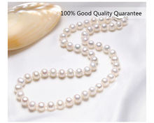 MADALENA SARARA AA Freshwater Pearl Round Shape Chinese Tower Style Pearl Necklace 8-10mm 2024 - buy cheap