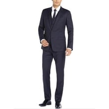 2020 High Quality Mens groom suits Two Button Jacket three Piece men suit attend formal bussiness suits (jacket+pants+vest) 2024 - buy cheap