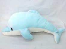 Juguete de delfín de peluche azul, muñeco de delfín pequeño, regalo, 50cm 2024 - compra barato