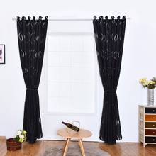 2018 Luxury fashion style semi-blackout curtains kitchen curtains window living room living room curtain panel jacquard fabrics 2024 - buy cheap