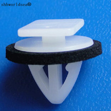 Shhworldsea fixador de clipe de plástico para carros, 100 pçs retentor para hyundai #87702-h1000 (87702h1000) 2024 - compre barato