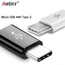 Кабель-переходник Antirr с Micro USB на Type C, адаптер для быстрой зарядки для Xiaomi Mi5, Mi6, HuaWei P9, P10, Letv, HTC, Samsung, letv 2 2024 - купить недорого