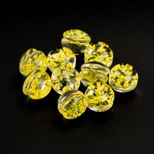 Cuentas de cristal de flor seca sin gancho, cuentas de piedra No Natural, Gargantilla, collar, fabricación de joyas, 12 # IZ107 2024 - compra barato