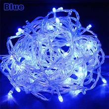 10M 20M LED String Fairy Light Holiday Home Decoration AC220V 110V Waterproof Outdoor Decorative Light with Controller 9 colors 2024 - buy cheap
