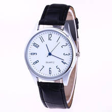 Часы Timezone #301 Модные мужские повседневные Роскошные Кварцевые наручные деловые часы с кожаным ремешком 2024 - купить недорого
