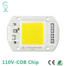 110V 127V LED Chip Bulb 20W 30W 50W LED COB Chip Lamp Input Smart IC Driver For DIY LED Floodlight Spotlight Cold Warm White 2024 - buy cheap