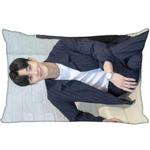 Funda de almohada de satén personalizado Park Seo Jun, funda de almohada de 35x45cm (un lado) con cremallera impresa, regalo personalizado con su imagen 2024 - compra barato