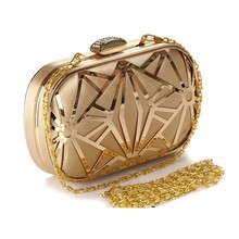 Luxury Women Rhinestone Evening bag Clutch Handbags Lady Hollow crystal evening handbag bolsos mujer Bridal Wedding Party Purse 2024 - buy cheap