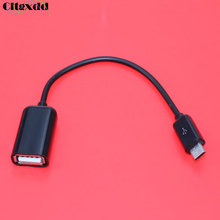 1 шт. новый разъем Micro USB Cltgxdd, кабель OTG для передачи данных, переходник Micro USB Male к USB 2,0 Female для Samsung HTC Android 2024 - купить недорого