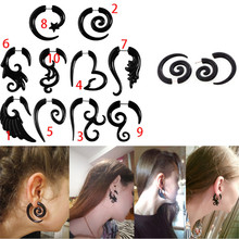 2pcs New Arrival Fake Ear Expansion Fashion Women Men Ear Plug Tunnel Acrylic Ear Stretcher Expander Body Piercing Jewelry 2024 - buy cheap
