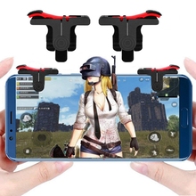 Controle de jogos de celular l1r1, joystick sensível para tiro e mira, gatilhos para pubg/facas fora/regras da sobrevivência 2024 - compre barato