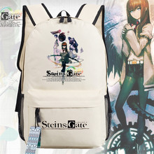 Steins Gate Makise Kurisu Backpack Travel Bag Schoolbag Rucksack Bookbag Free Shipping 2024 - buy cheap