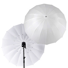 Godox-paraguas grande para estudio fotográfico, sombrilla translúcida blanco suave para luz Flash estroboscópica de fotografía, 60 " / 150cm 75" / 185cm 2024 - compra barato