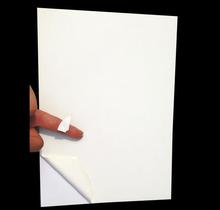 Adhesivo de papel frágil A4 para papel de impresión láser, papel adhesivo A4 2024 - compra barato